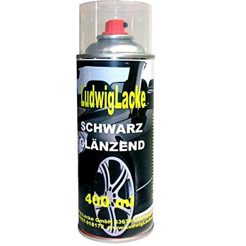 Schwarz glänzend 1 Spraydose AUTOLACK 400ml Made in Germany Schwarz glänzend 1 Spraydose AUTOLACK 400ml Made in Germany von Ludwiglacke