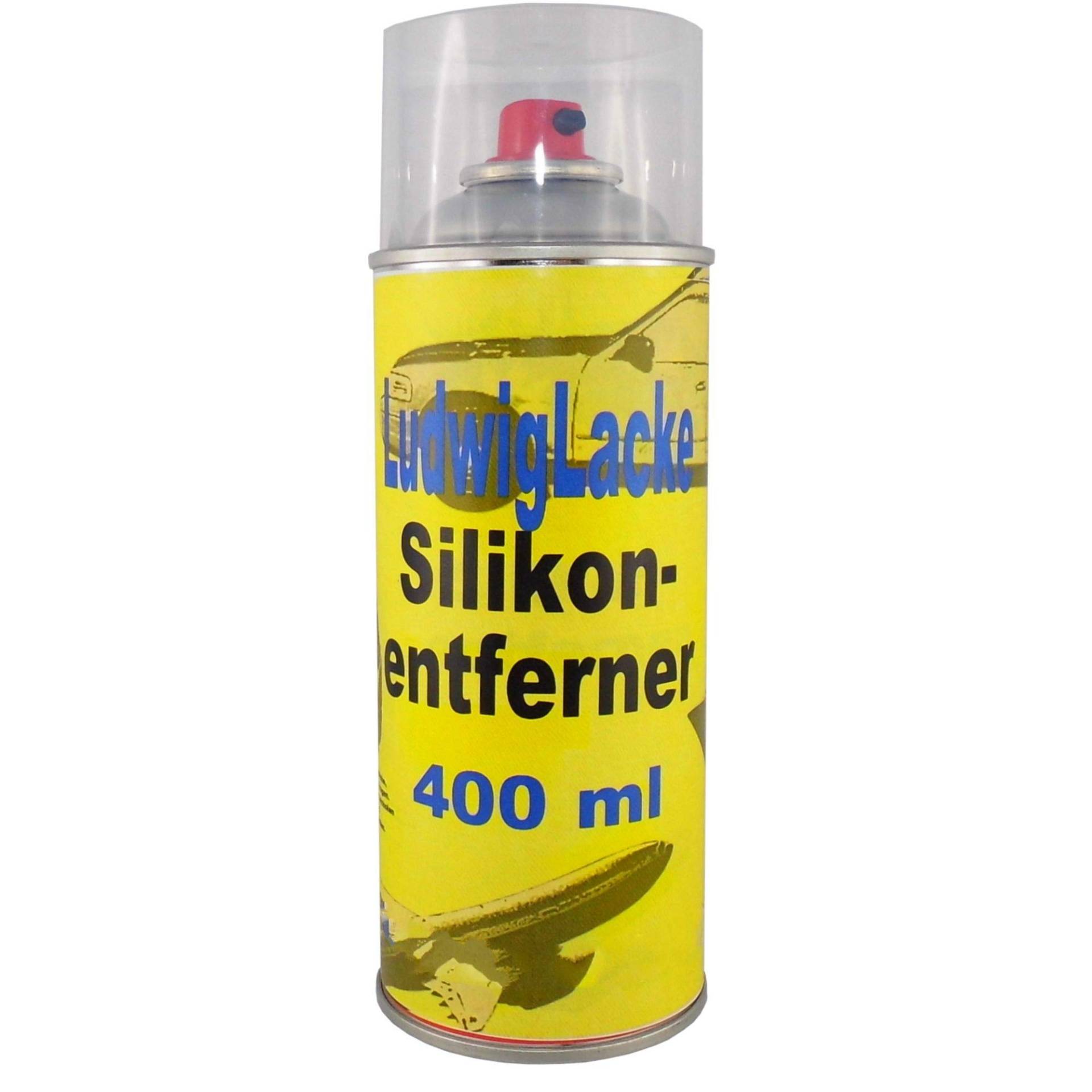 Silikonentferner Spraydose 1 x 400 ml zum Reinigen vor dem Lackieren von Ludwiglacke