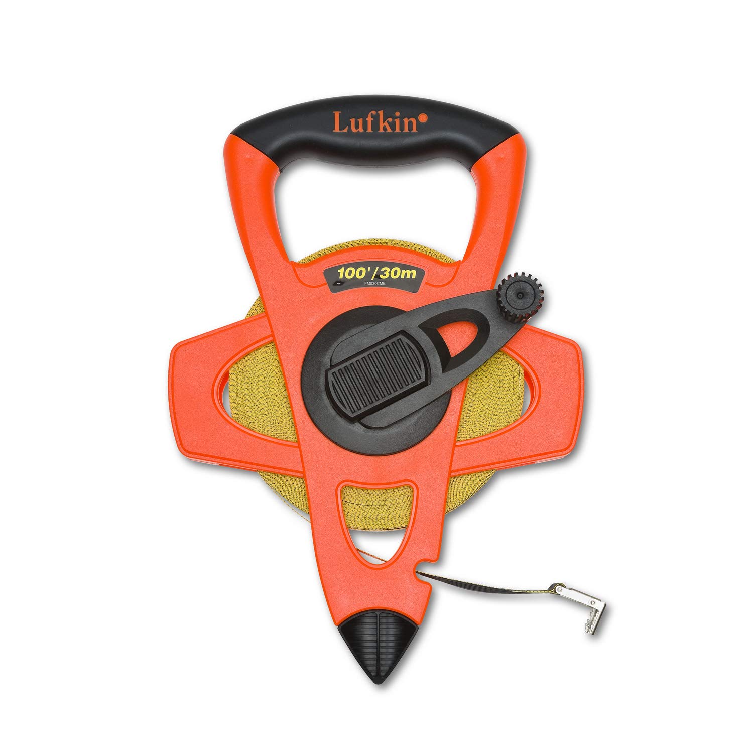 Lufkin Crescent FM030CME hochsichtbares Maßband, 1,27 cm x 30 m, Fiberglas, SAE/metrisch, doppelseitig, Orange Lufkin Crescent FM030CME hochsichtbares Maßband, 1,27 cm x 30 m, Fiberglas, SAE/metrisch, doppelseitig, Orange von Lufkin