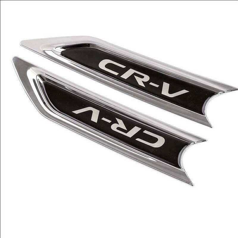 ABS Chrom Seitenschutzhaube Emblem Borte für Honda CRV 2017-2019 von Luguoo