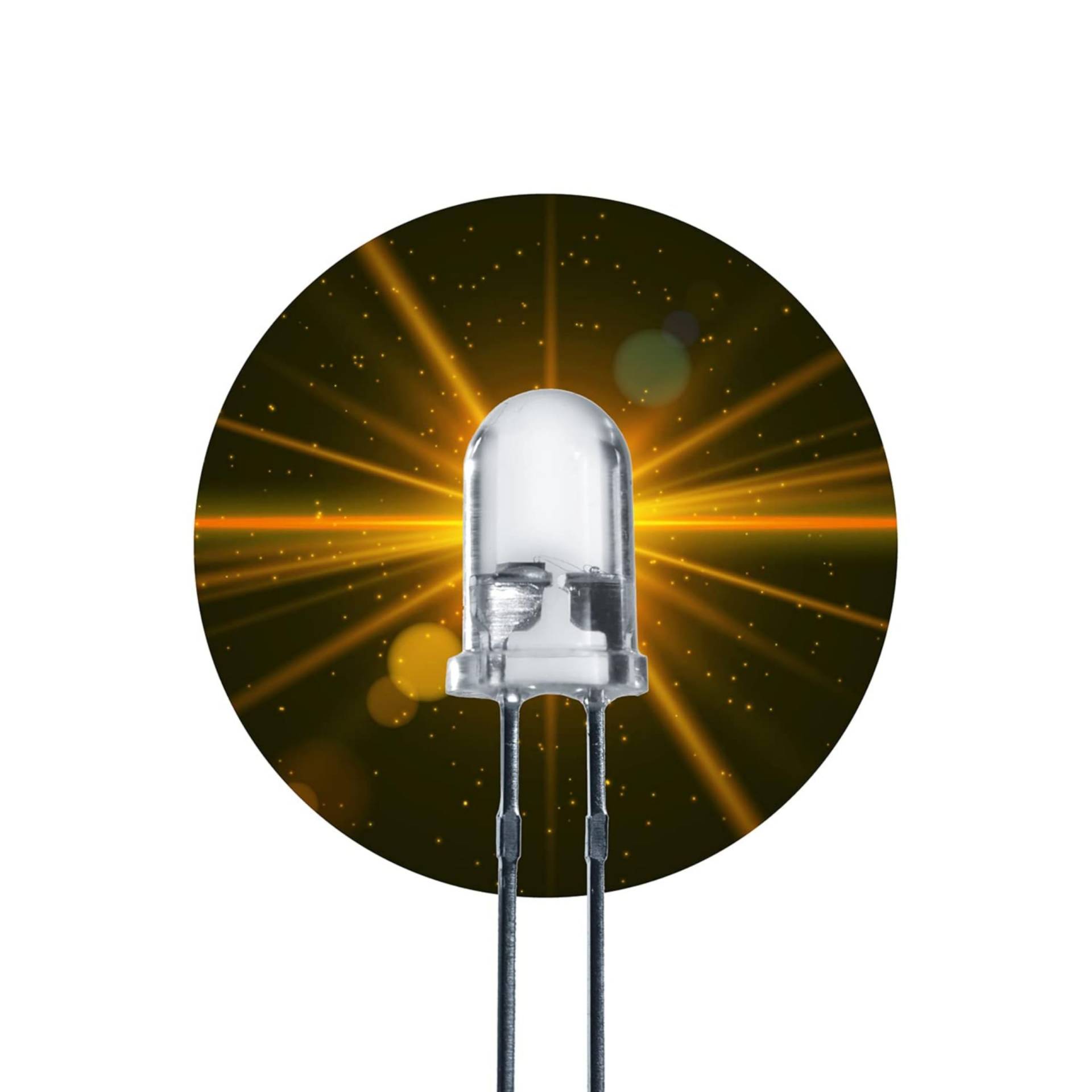 Lumetheus 20x LED 3mm Farbe gelb 150 mcd 20 Stück gelbe Leuchtdioden ca. 3V Diode 2 Pin LEDs Gehäuse klar Lumetheus 20x LED 3mm Farbe gelb 150 mcd 20 Stück gelbe Leuchtdioden ca. 3V Diode 2 Pin LEDs Gehäuse klar von Lumetheus