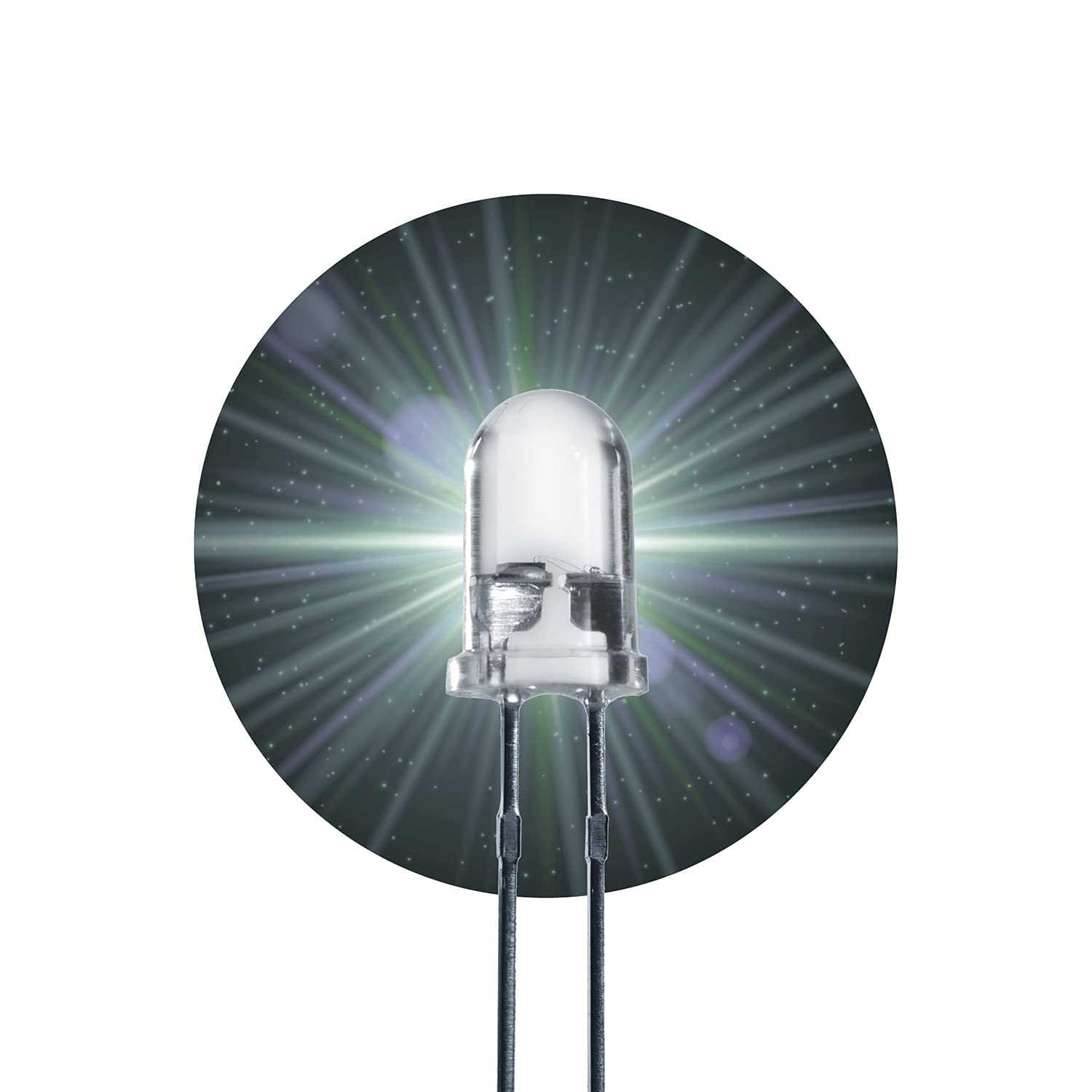 Lumetheus LED 5mm Farbe weiß 7000mcd 100 Stück weiße Leuchtdioden ca. 3V weiße Diode 2 Pin LEDs Gehäuse klar kaltweiß Tageslichtweiß Lumetheus LED 5mm Farbe weiß 7000mcd 100 Stück weiße Leuchtdioden ca. 3V weiße Diode 2 Pin LEDs Gehäuse klar kaltweiß Tageslichtweiß von Lumetheus