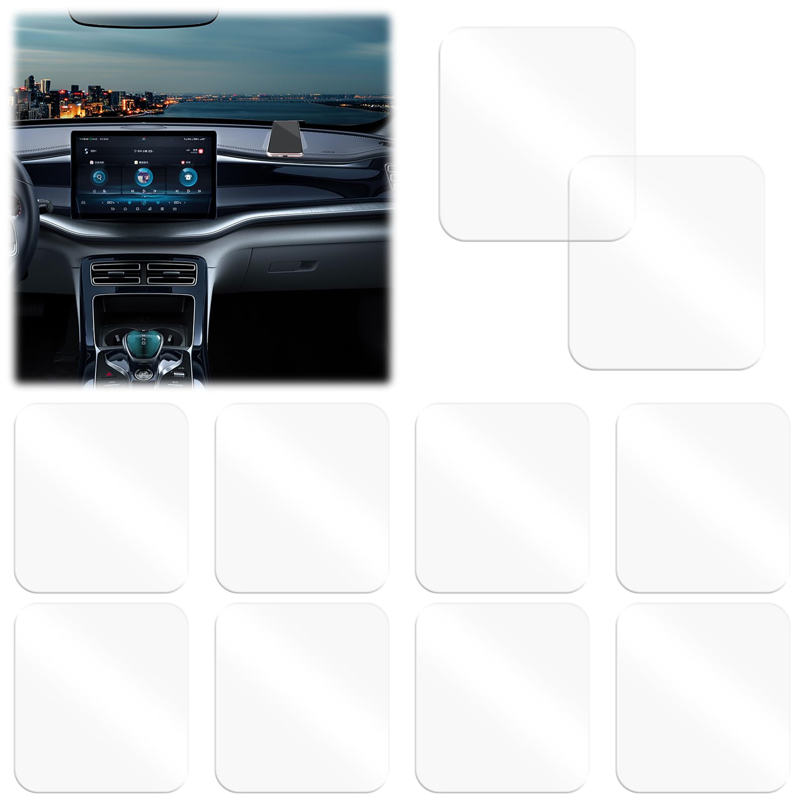 10 Stück Multifunktion Anti Rutsch Pads,Wiederverwendbar Silikon Gel Pads,Multifunktion Transparent Auto Anti Rutsch Gel Pads,Waschbare Nano Gel Pad für Fliesen,Auto und Küche,Armaturenbrett 10 Stück Multifunktion Anti Rutsch Pads,Wiederverwendbar Silikon Gel Pads,Multifunktion Transparent Auto Anti Rutsch Gel Pads,Waschbare Nano Gel Pad für Fliesen,Auto und Küche,Armaturenbrett von LuminaryLair