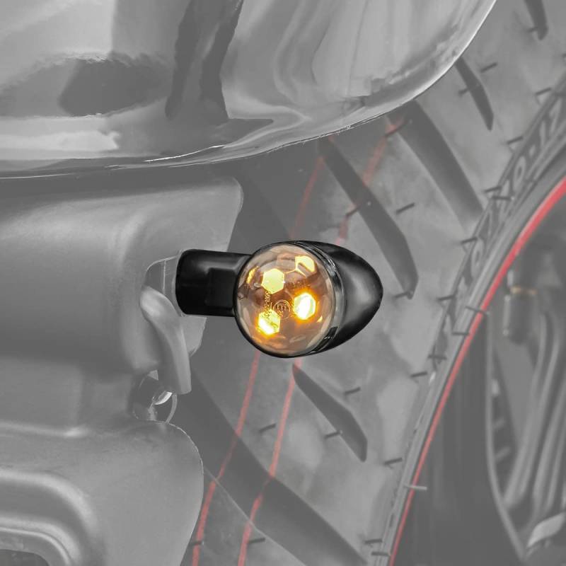 LED Blinker für Honda Shadow VT 750/600 / 125 C BL3 getönt von Lumitecs