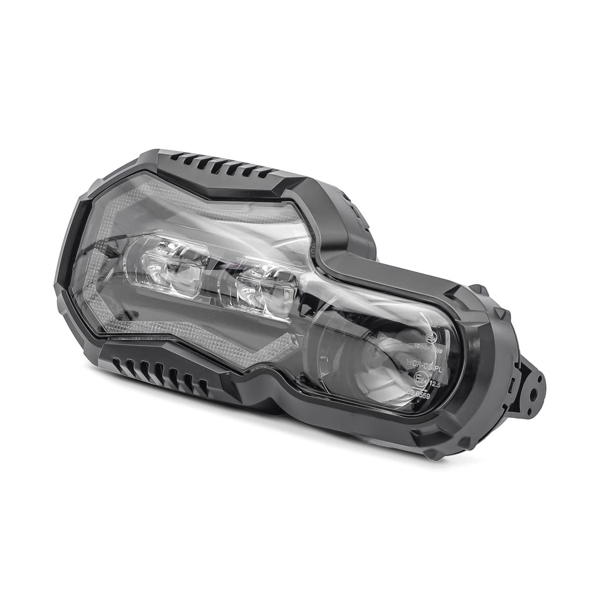 LED Scheinwerfer QL6 kompatibel für BMW F 800 R 09-14 Hauptscheinwerfer ECE LED Scheinwerfer QL6 kompatibel für BMW F 800 R 09-14 Hauptscheinwerfer ECE von Lumitecs