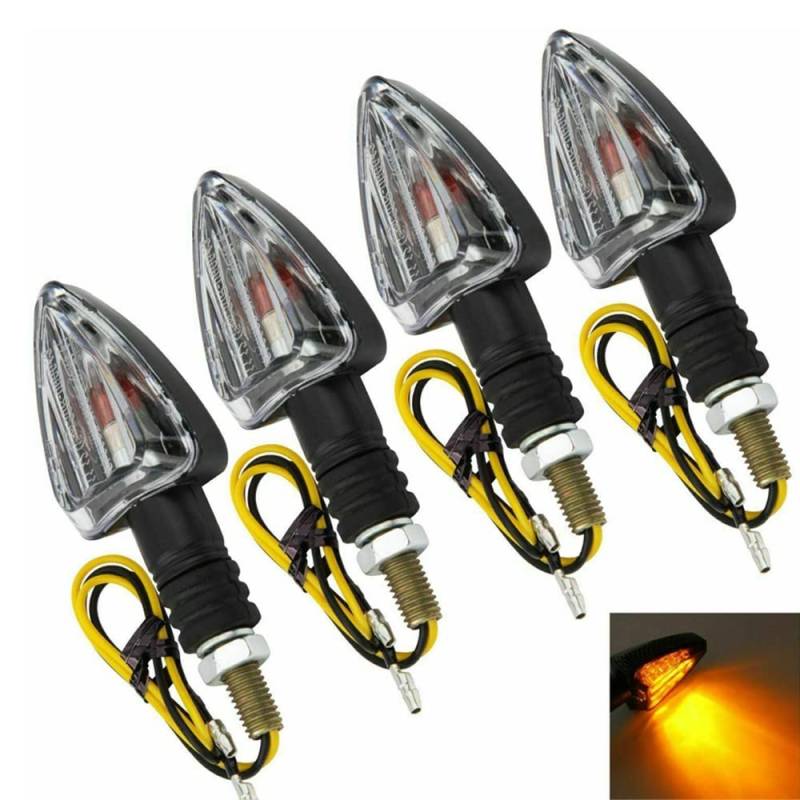 Set Blinker kompatibel für Ducati Hypermotard 950/939 / SP RP2 4 STK klar sw von Lumitecs