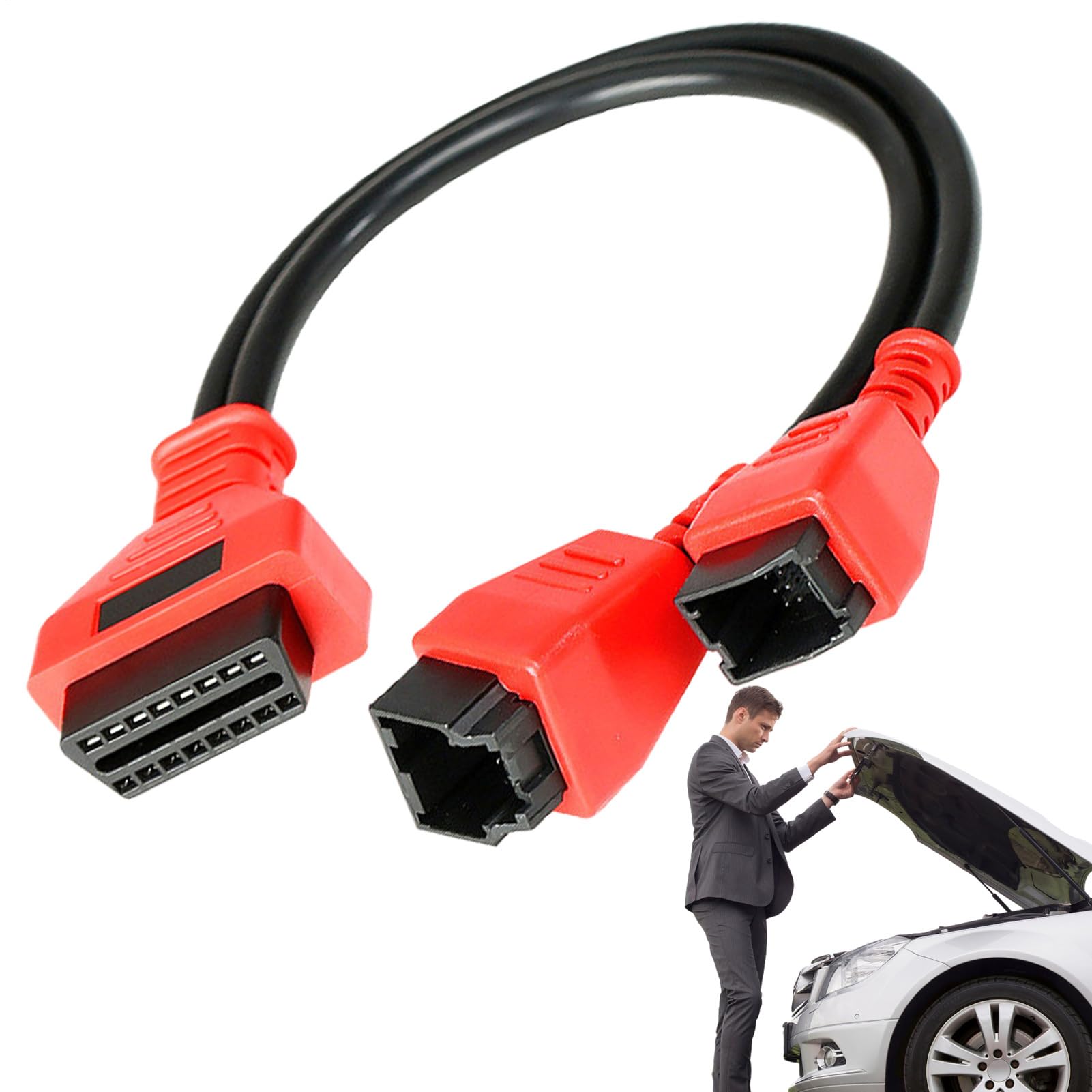 Diagnose-Bypass-Adapter – FCA 12+8 OBDII-Anschlusskabel, Gateway-Zubehör | Verstärkte Struktur, Direkte Verbindung Zum Elektronischen System, Tool Zum Lesen Und Konfigurieren Von Fahrzeugparametern Diagnose-Bypass-Adapter – FCA 12+8 OBDII-Anschlusskabel, Gateway-Zubehör | Verstärkte Struktur, Direkte Verbindung Zum Elektronischen System, Tool Zum Lesen Und Konfigurieren Von Fahrzeugparametern von Lunaobrik