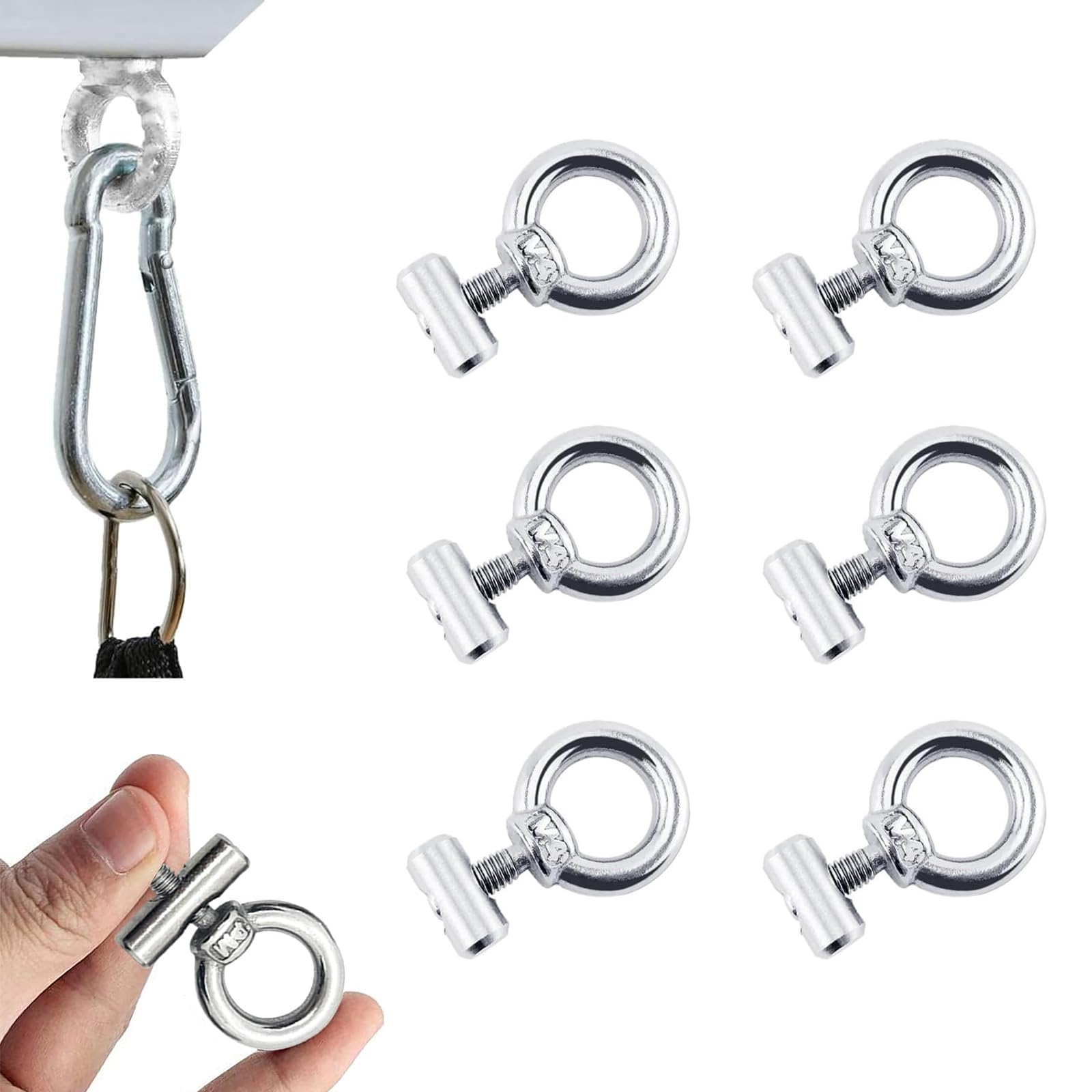 Lunpog 6 Stück Kederstopper, Stopper für Kederschiene Vorzelt Stopper Edelstahl Kederschiene Zubehör für Wohnwagen, Wohnmobil, Campervan, Boot Lunpog 6 Stück Kederstopper, Stopper für Kederschiene Vorzelt Stopper Edelstahl Kederschiene Zubehör für Wohnwagen, Wohnmobil, Campervan, Boot von Lunpog