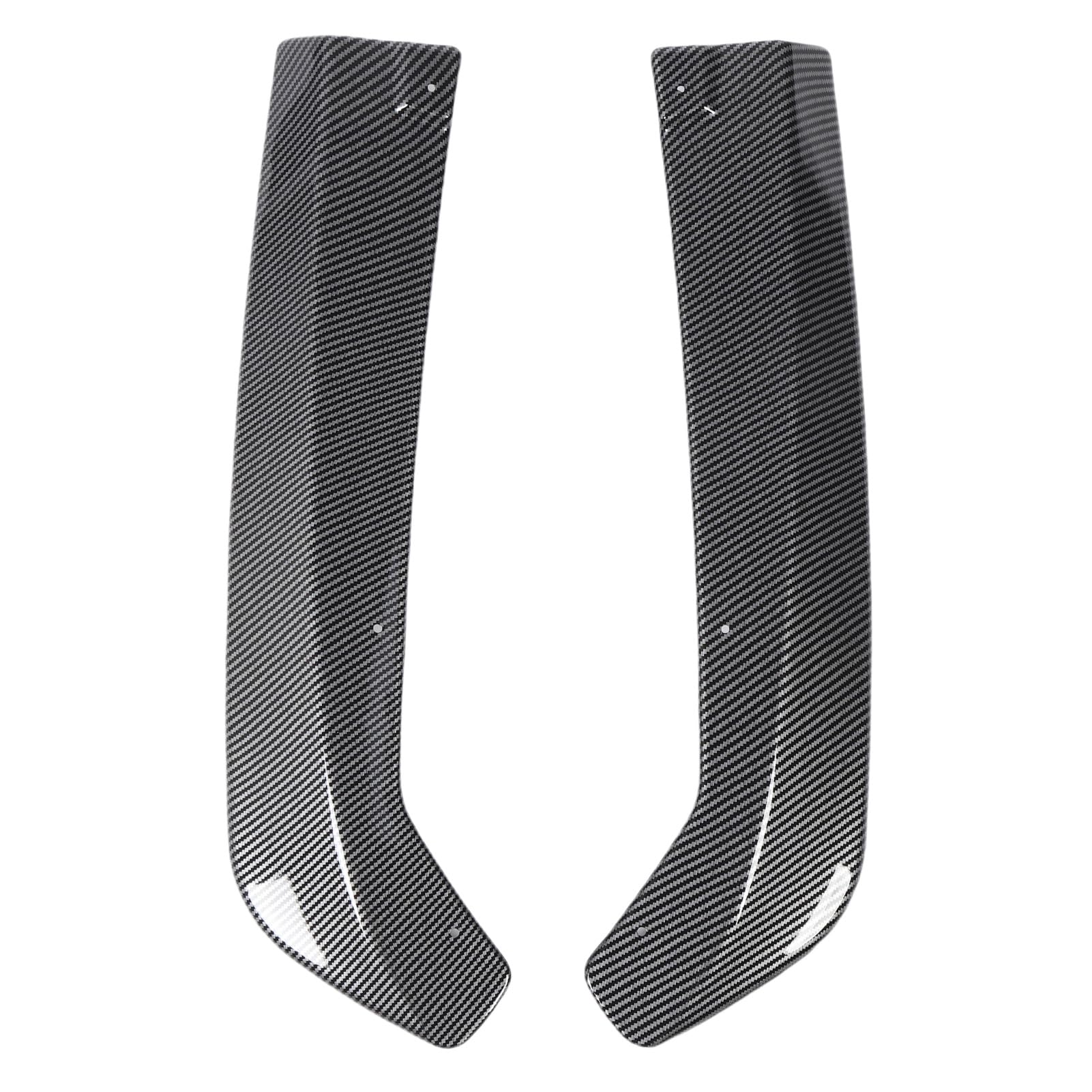 Heck Stoßfänger Lippendiffusor, Heck -Stoßfänger -Splitter -Spoiler -Ersatzsplitter -Protektor für WRX STI VB 2022+, Sportlicher Stilvoller Look, Einfache Installation mit (2#) von Luocute