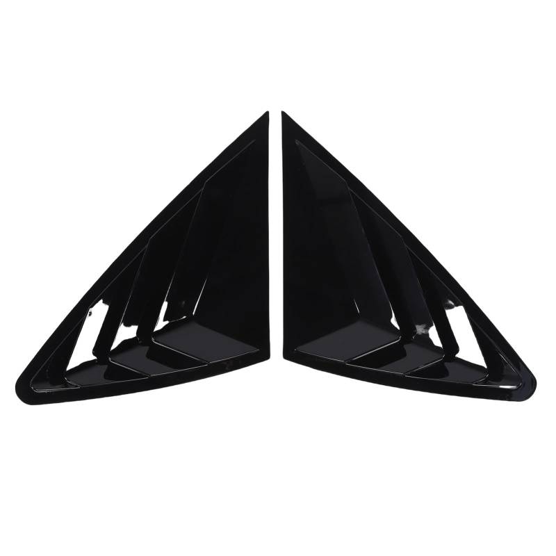 Heckseitenfensterlaver, Linke Rechte Heckscheibenabschlussabdeckung Heckscheibenluftablüftung für GLC Coupé C254 2024+, mit Wetterfestem Material, Schlankes Design, Einfache von Luocute