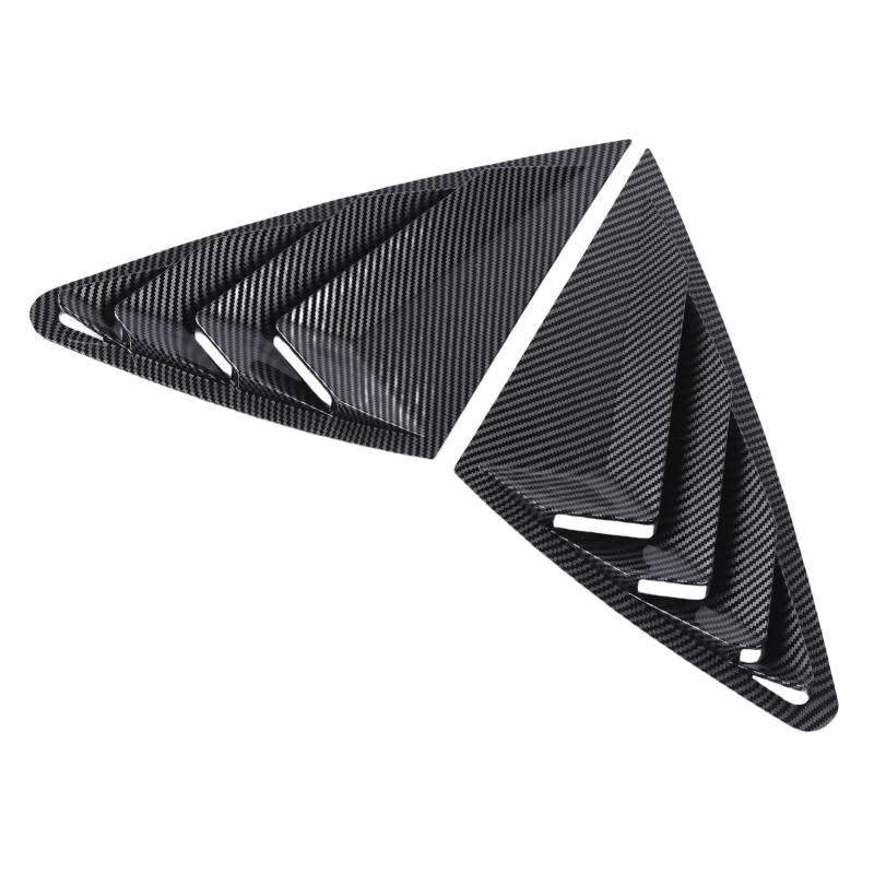 Heckseitenscheibenen Blüter, Luftablager -Schaufelschatten Deckung für GLC Coupé C254 Außendekoration Zubehör, Linke Rechte Heckscheibenverschlussabdeckung Trim SEVENTION von Luocute
