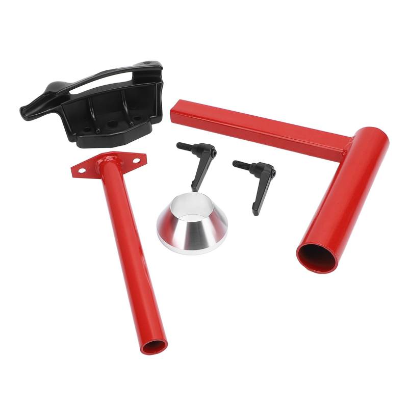 Luocute Manuelles Reifenwechsler Entenkopf -Adapter -Kit mit Entenkopf Reifenwechsler für die Meisten Autoreifen, Kohlenstoffstahl Handbuch Reifenmontagekit für 16 Bis 21 Zoll von Luocute