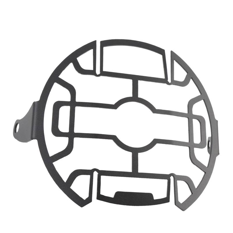 Luocute Motorrad -Scheinwerferabdeckung, Metallgewichtige Stilvolle Look -Scheinwerferschutzbedeckung Ersatz für Himalayan 450 2024 und Später von Luocute