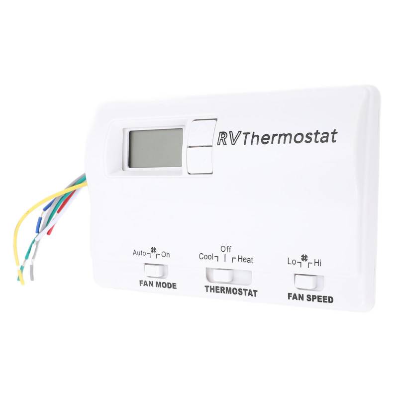 Luocute RV -Wandthermostat, 83303362 Digitaler Thermostat mit 3 Einstellmodi Kompatibel, Ersatz für T -stat -wandmontierte Heizkühlungsthermostate, Benutzerfreundlich, weiß von Luocute