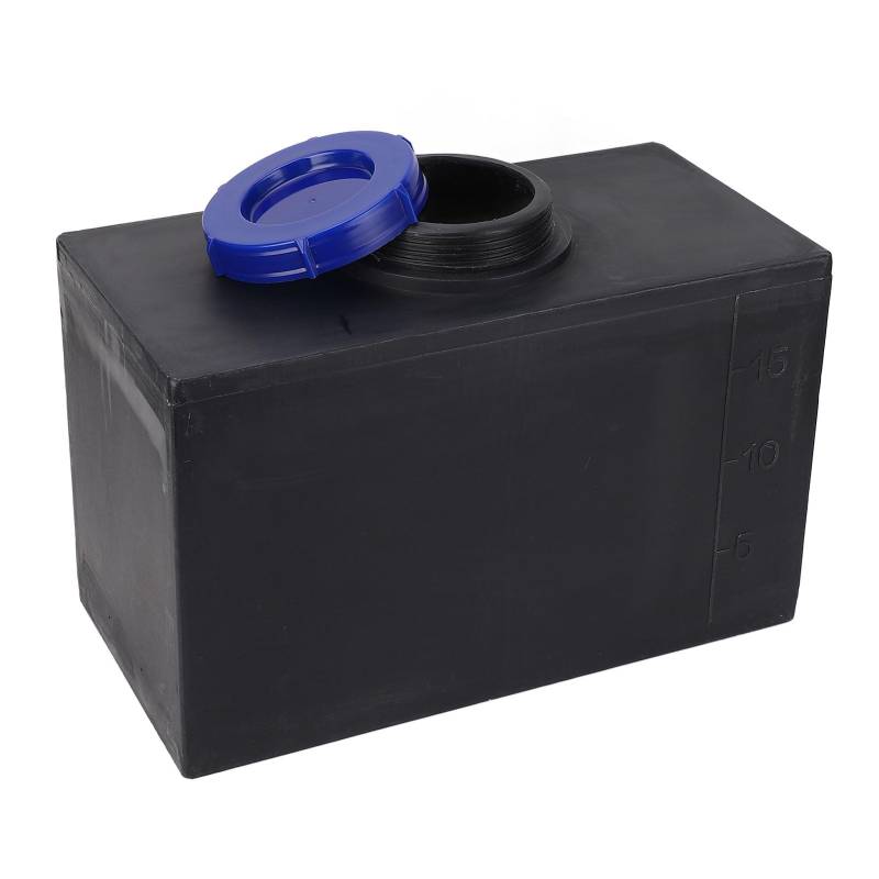Luocute Wohnmobil-Frisch- und Grauwassertank, 5 Gallonen, 15,7 X 9,8 X 7,9 Zoll, 20 L, Wohnmobil-Wassertank, und Kältebeständigkeit, Anpassbares Design, Quadratischer von Luocute