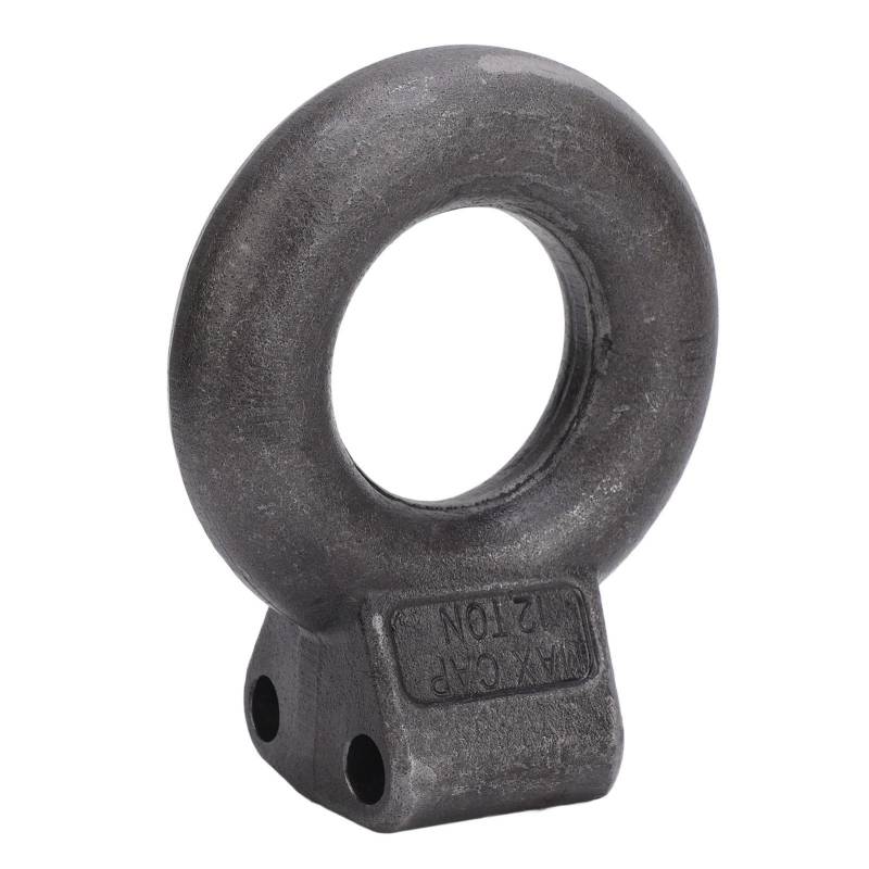 Schleppauge, 3 Zoll Innendurchmesser 12 Tonne 25000 Lb Mgtw Schlepptau -Eye Pintle Hitch Lunetting Ring für Karawane Anhänger BAU Landwirtschaft Militär, Schleppkupplungs -Hitch von Luocute
