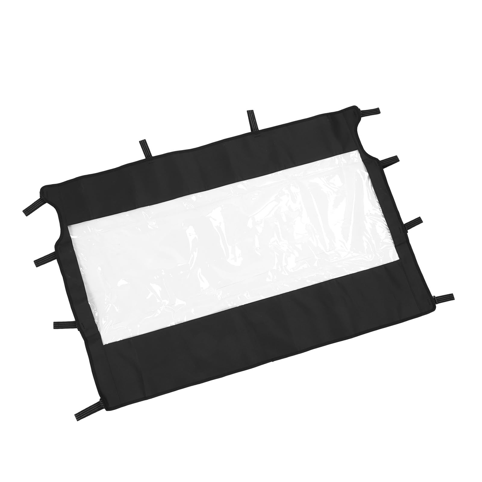 UTV-Heckscheibe, Weiche Heckscheibe, Hervorragende Sicht, Reduziert Staub, PVC-UTV-Heckscheibe, Ersatz für Rhino 450 660 700, Powersports-Windschutzscheiben UTV-Heckscheibe, Weiche Heckscheibe, Hervorragende Sicht, Reduziert Staub, PVC-UTV-Heckscheibe, Ersatz für Rhino 450 660 700, Powersports-Windschutzscheiben von Luocute