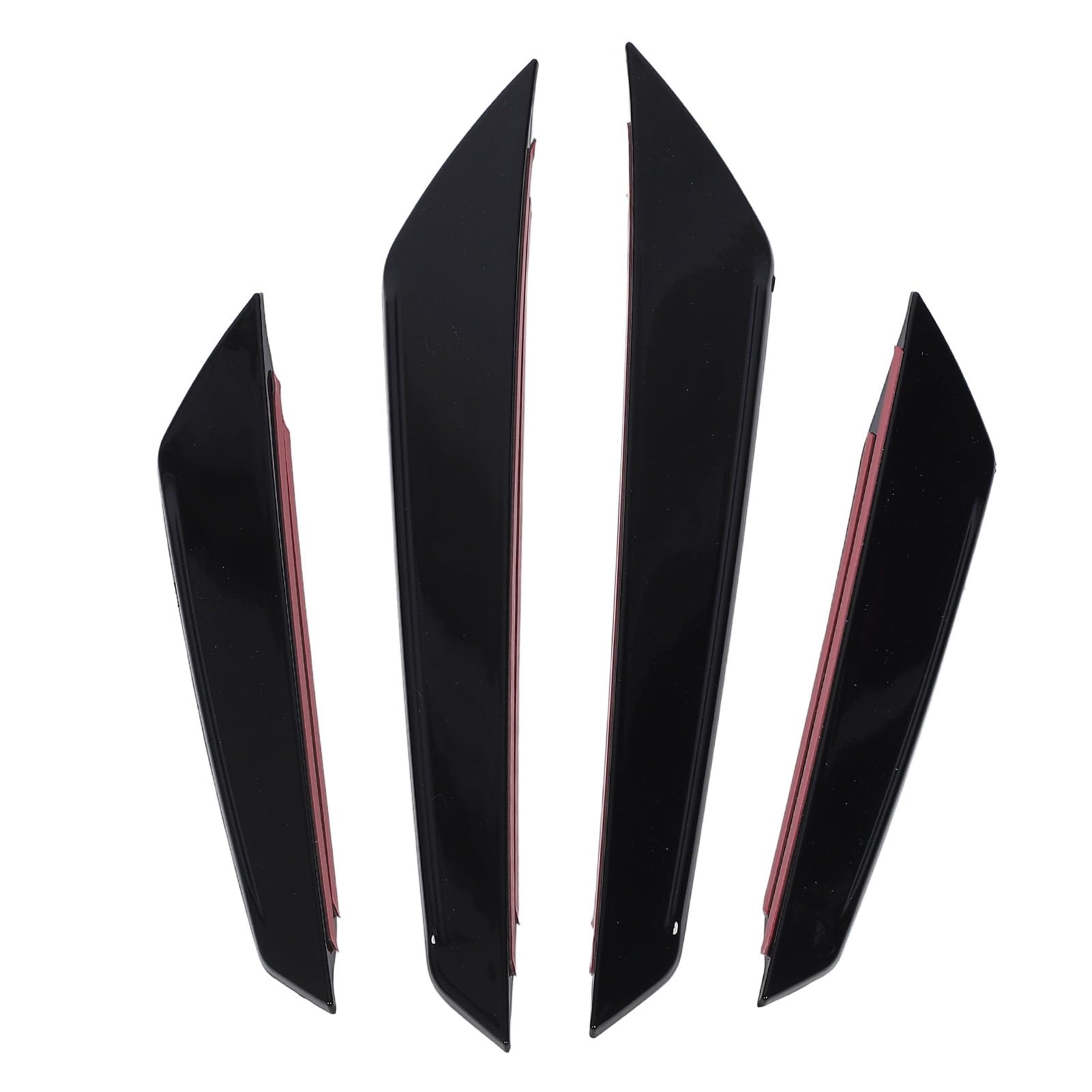 Vordere Stoßstange Lip Splitter Spoiler 4pcs, Accessoires Air Chin Body Kit, Vordere Stoßstange Seitsplitter Glänzend Schwarz Verbessert Streamline Dekorativ für WRX STI VB 2022 Vordere Stoßstange Lip Splitter Spoiler 4pcs, Accessoires Air Chin Body Kit, Vordere Stoßstange Seitsplitter Glänzend Schwarz Verbessert Streamline Dekorativ für WRX STI VB 2022 von Luocute