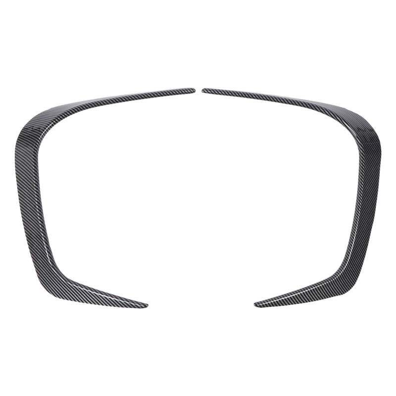 Vordere Stoßstange Nebel Lichtspoiler, Air -Vent -Trim -Ersatz für 2 Serien Coupé G42 M Sport2022+, Paar Vorderer Spoiler -Luftentlüftungsabdeckung, Stoßfänger von Luocute