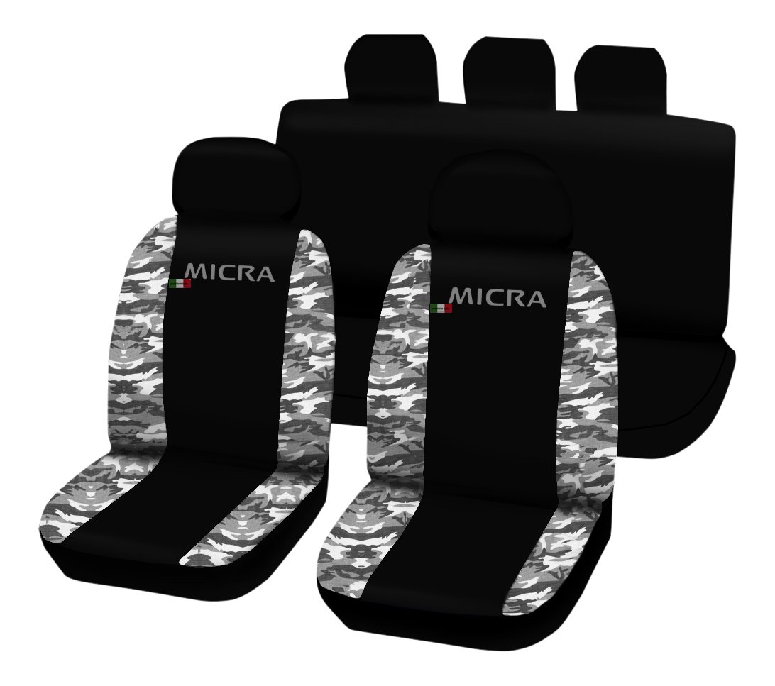 Lupex Shop Micra.N. Mch Sitzbezüge zweifarbig, schwarz/Camouflage hell Lupex Shop Micra.N. Mch Sitzbezüge zweifarbig, schwarz/Camouflage hell von Lupex Shop