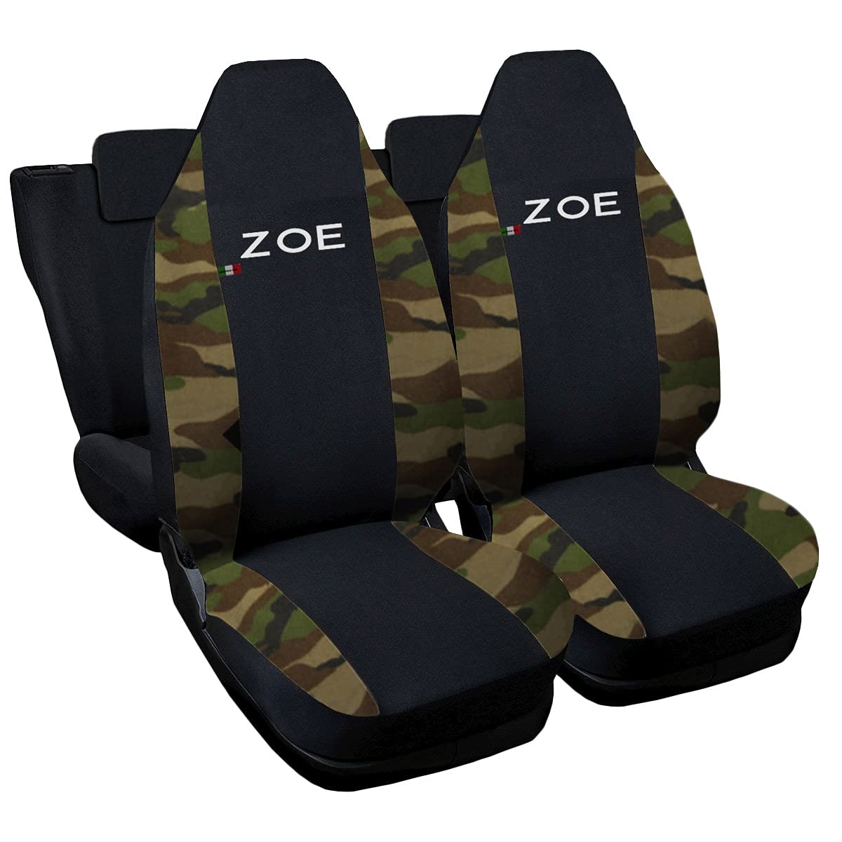 Lupex Shop N.MCL kompatible Sitzbezüge Zoe Schwarz/Camouflage Grün von Lupex Shop