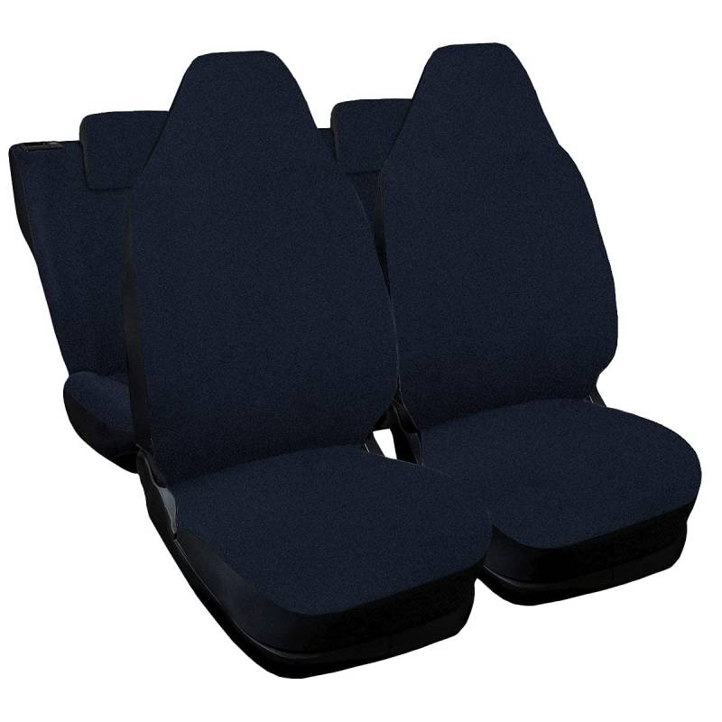 Lupex Shop Sitzbezüge passend für 108 mit integrierter Kopfstütze - Jeans Blau von Lupex Shop