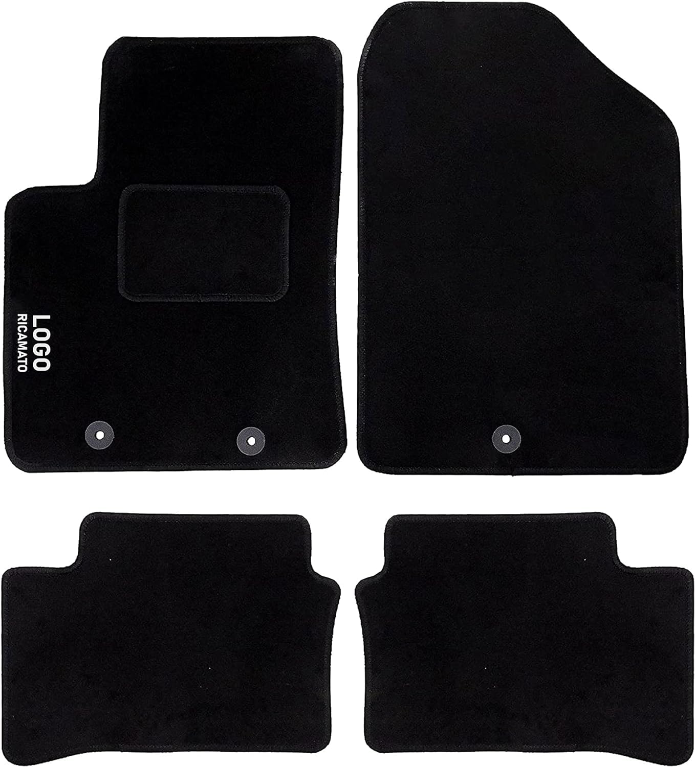 Lupex Shop tpmis3fix _ i10.10 Fußmatten Auto aus Teppich mit Logo i10 des 2010 mit 3 Clip Lupex Shop tpmis3fix _ i10.10 Fußmatten Auto aus Teppich mit Logo i10 des 2010 mit 3 Clip von Lupex Shop