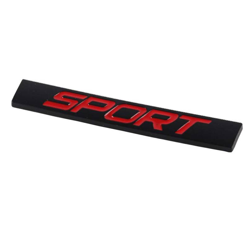1 Stücke 3D Metall Auto Dekoration Metall Adhesive Brief Sport Lkw Auto Abzeichen Emblem Aufkleber von Lupsty