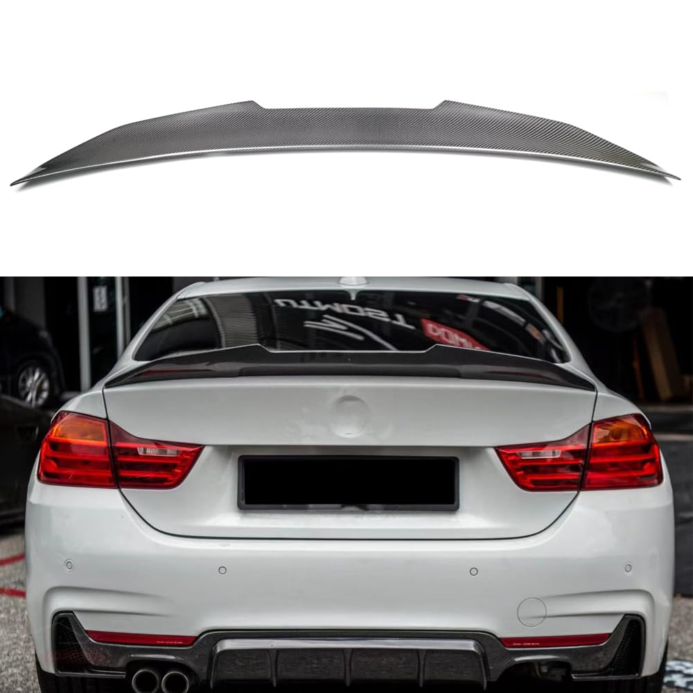 F36 PSM Stil Kohlefaser Heckspoiler Kotflügel Ducktail für BMW 4er Gran Coupe F36 418i 420i 428i 430i 2014–2020 von Lupsty