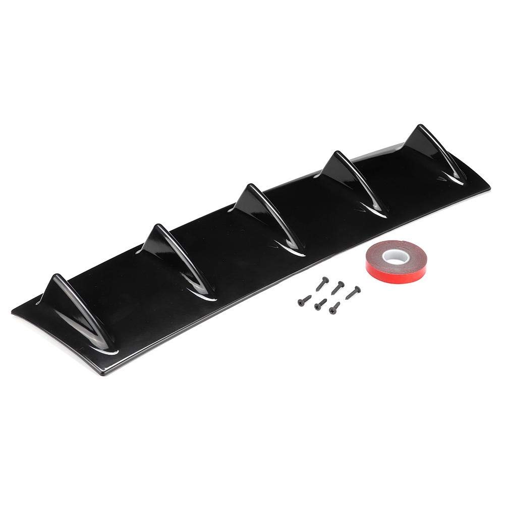 Gorgeri Lip Diffuser Universal Hecksto?stange Spoiler Hai Finnen Abweiser Lippen Diffusor 5 Z?hne, Auto Splitter, Sto?stangen Lippen Diffusor, Heckspoiler, Sto?stangen Diffusor Gorgeri Lip Diffuser Universal Hecksto?stange Spoiler Hai Finnen Abweiser Lippen Diffusor 5 Z?hne, Auto Splitter, Sto?stangen Lippen Diffusor, Heckspoiler, Sto?stangen Diffusor von Lupsty