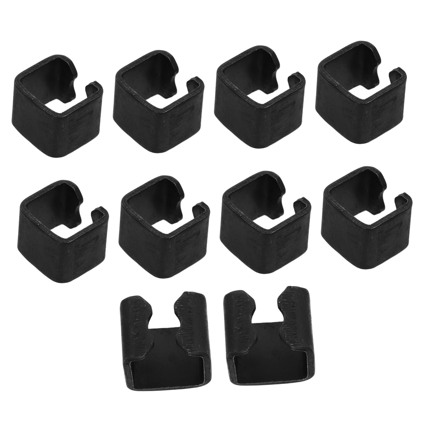 Lurrose 1 Satz Pumpclips Zubehör Für Jack-zubehör Wagenheber Für Auto Jack-Clips Sprengring Ölpumpen-Clips, Wagenheber-zubehör Hydraulik-wagenheber-ölpumpen-Clips Stahl Schwarz 10 Stück von Lurrose