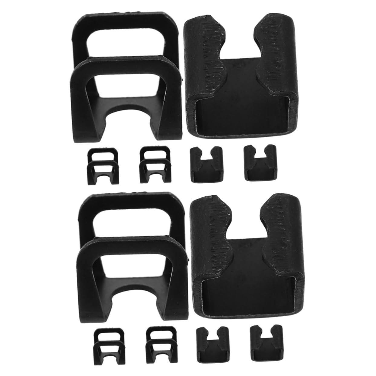 Lurrose 2 Sätze Austausch Von Reparaturwerkzeugen Für Wagenheber Stand Aluminium Jack Automobil Teile Teil des Wagenhebers Ersatz-ölpumpen-Clips Für Wagenheber Stahl Schwarz 6 Stücke * 2 von Lurrose