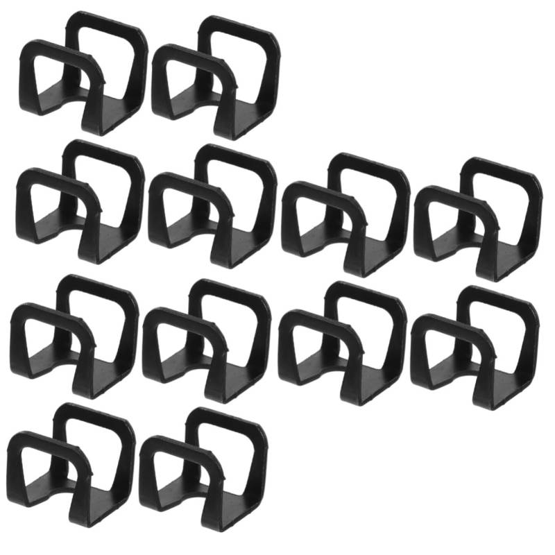Lurrose 3 Sätze Clips Für Die Reparatur Von Wagenhebern Jack Teil des Wagenhebers Klammern Für Die Ölpumpe des Wagenhebers Bausätze Schloss Horizontal Ersatz Stahl Schwarz 4 Stück * 3 von Lurrose