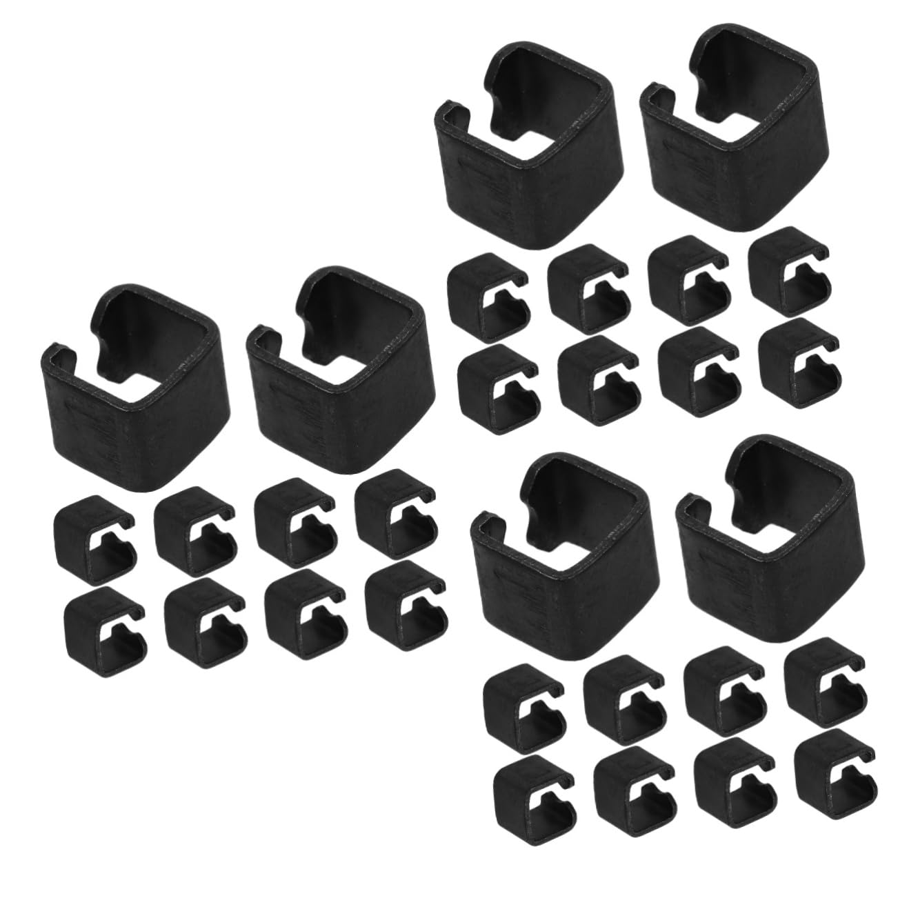 Lurrose 3 Sätze Reparaturwerkzeuge Für Wagenheber Jack-Clips Wagenheber Für Auto Klammern Für Die Ölpumpe des Wagenhebers Wagenheberklemme Zubehör Für Teile Schwarz Stahl 10 Stück * 3 von Lurrose