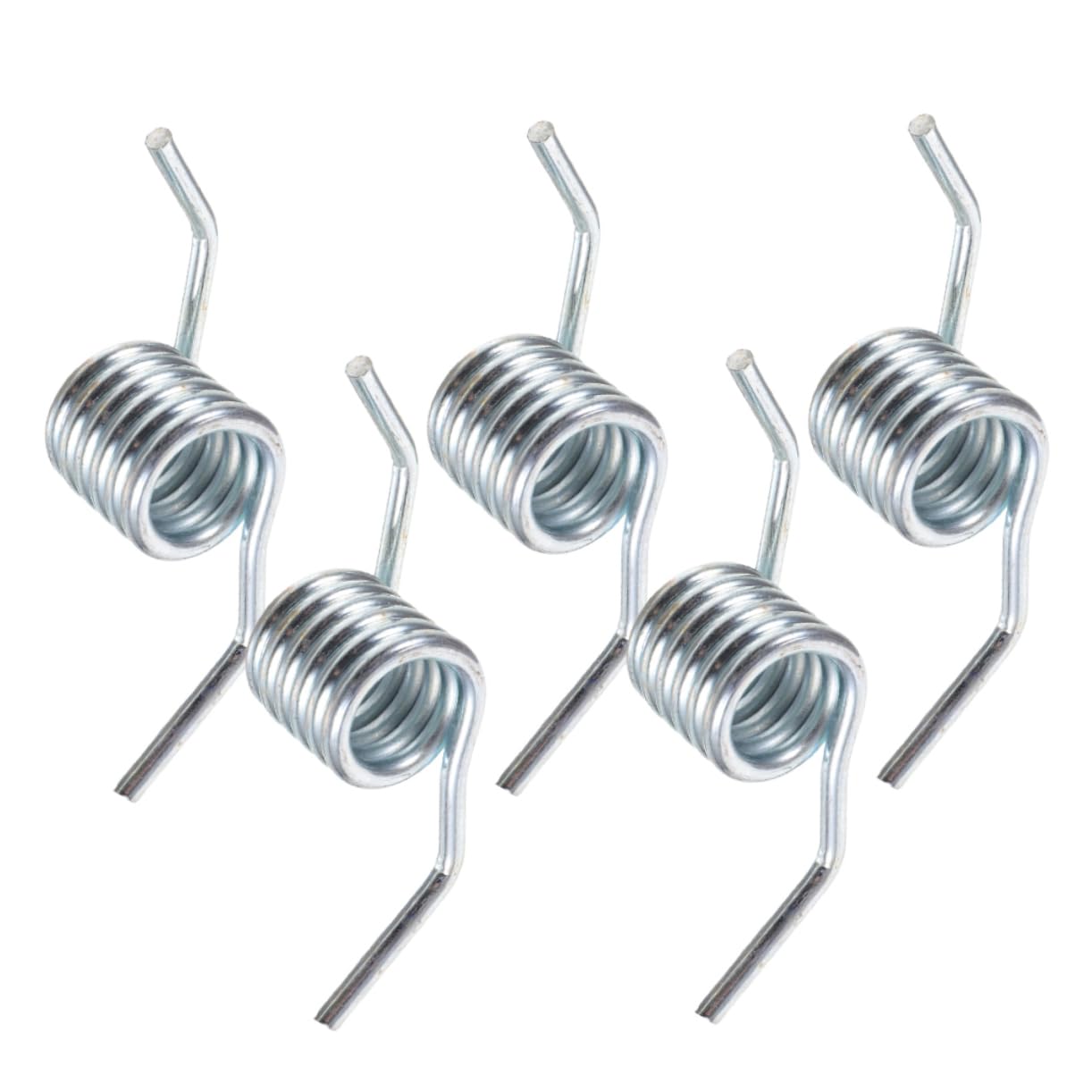 Lurrose 5 Stück Wagenheber Federn Heben Ersatz Pflicht Tonne Schwer Teile Frühling Boden Hydraulische Wagenheberfeder Automobil Für Wagenheber Eisen Silber von Lurrose