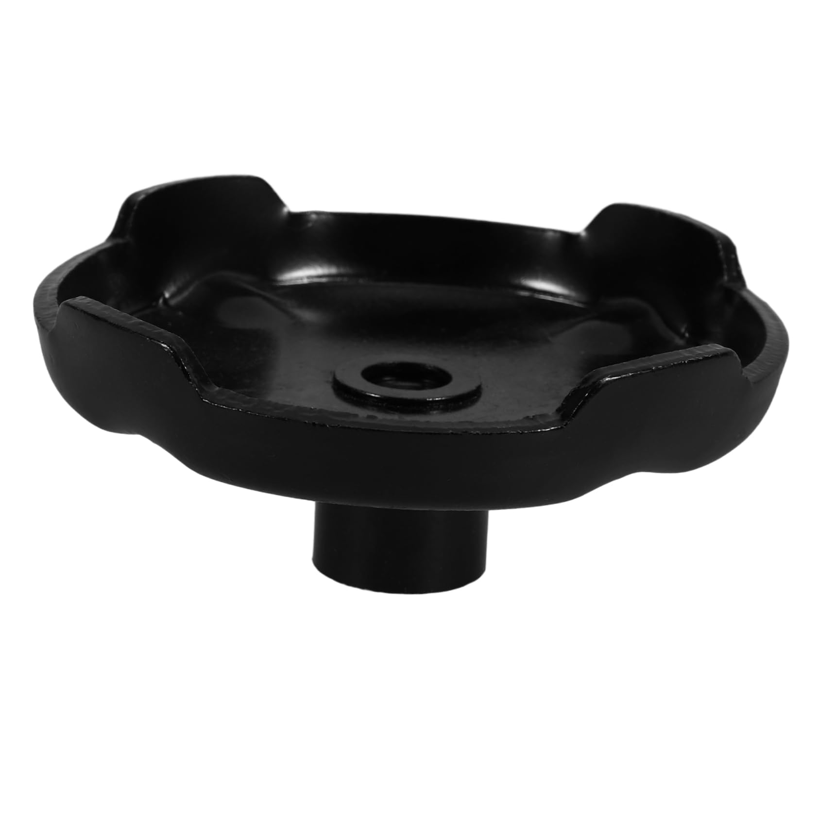 Lurrose Jack-Pad hydraulische Wagenheberständer für Fußpolster des hydraulischen Wagenhebers Heben Versorgung mit hydraulischem Wagenheber Hydraulik-Wagenheber-Pad ersetzen Stahl Schwarz von Lurrose