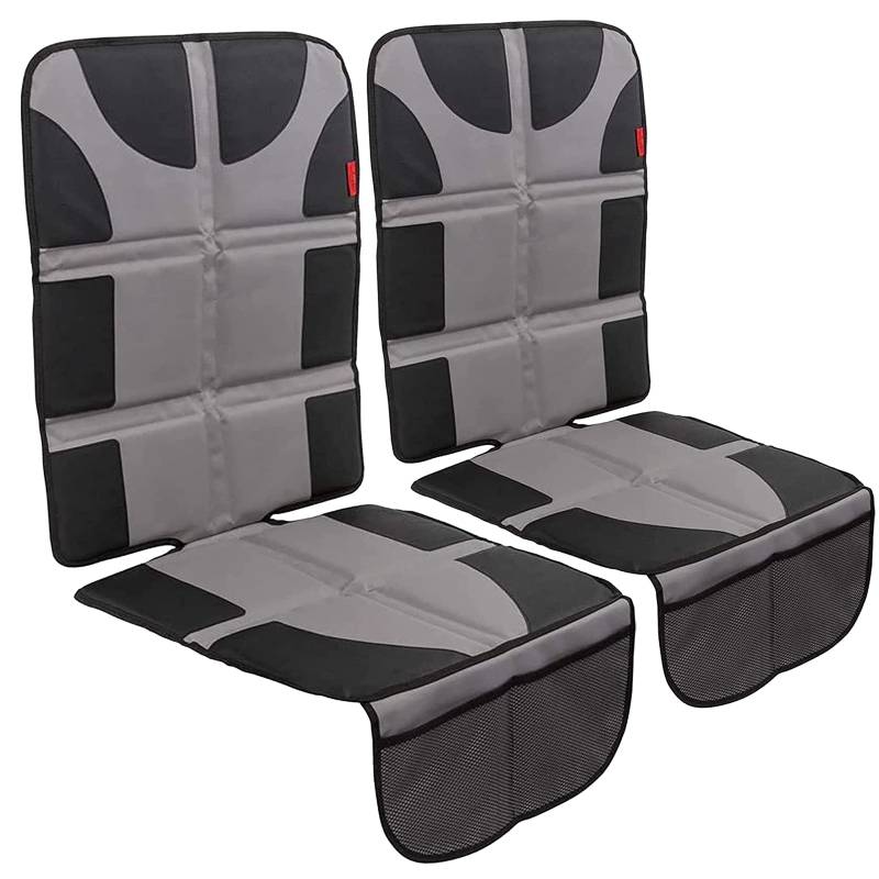 Lusso Gear Baby Car Seat Protector Value Twin - Gray von Lusso Gear