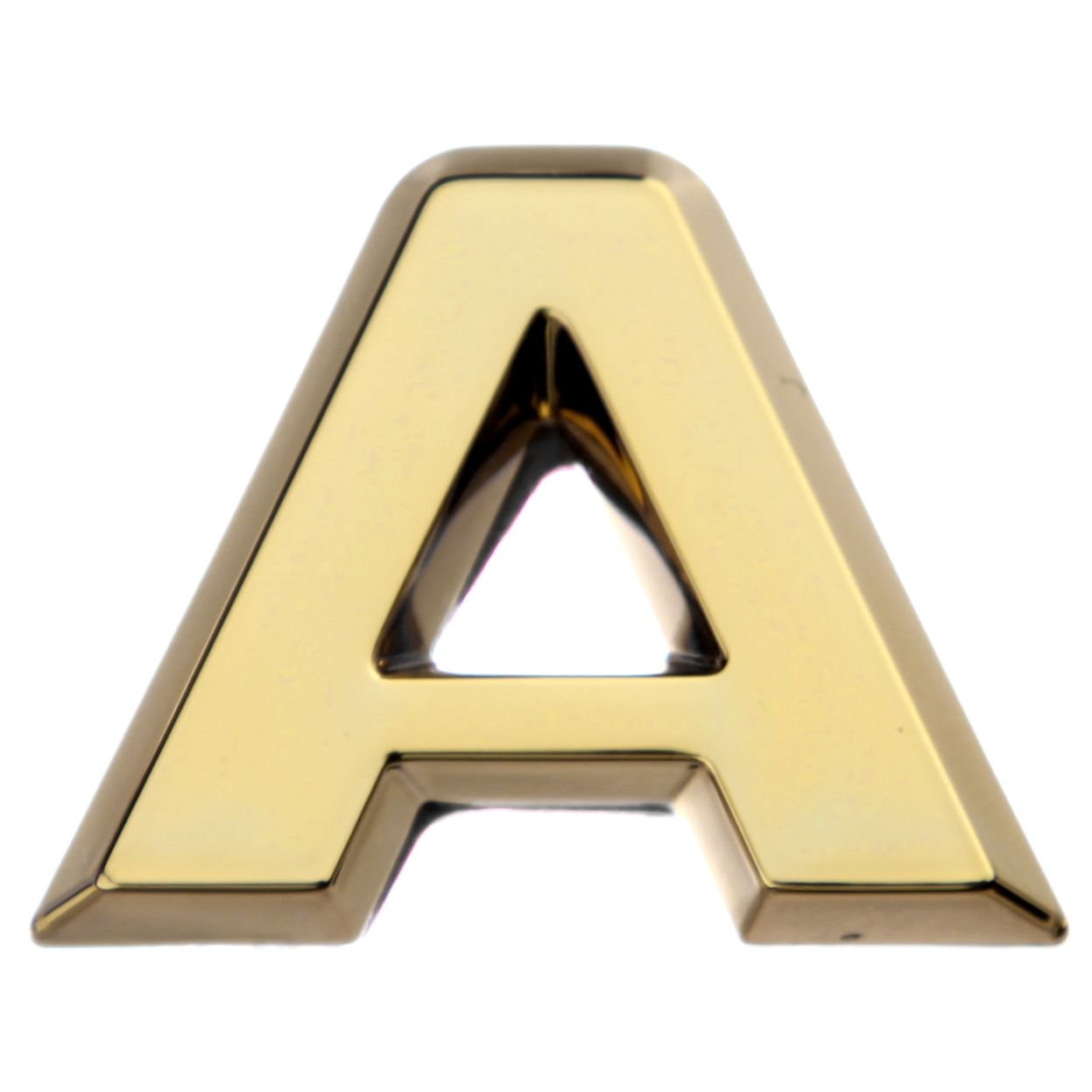 Luxbling Auto Chrom 3D Buchstabe - Gold - A von Luxbling