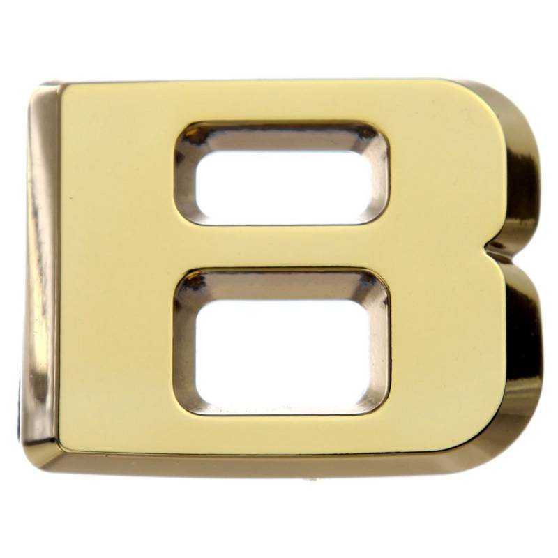 Luxbling Auto Chrom 3D Buchstabe - Gold - B von Luxbling