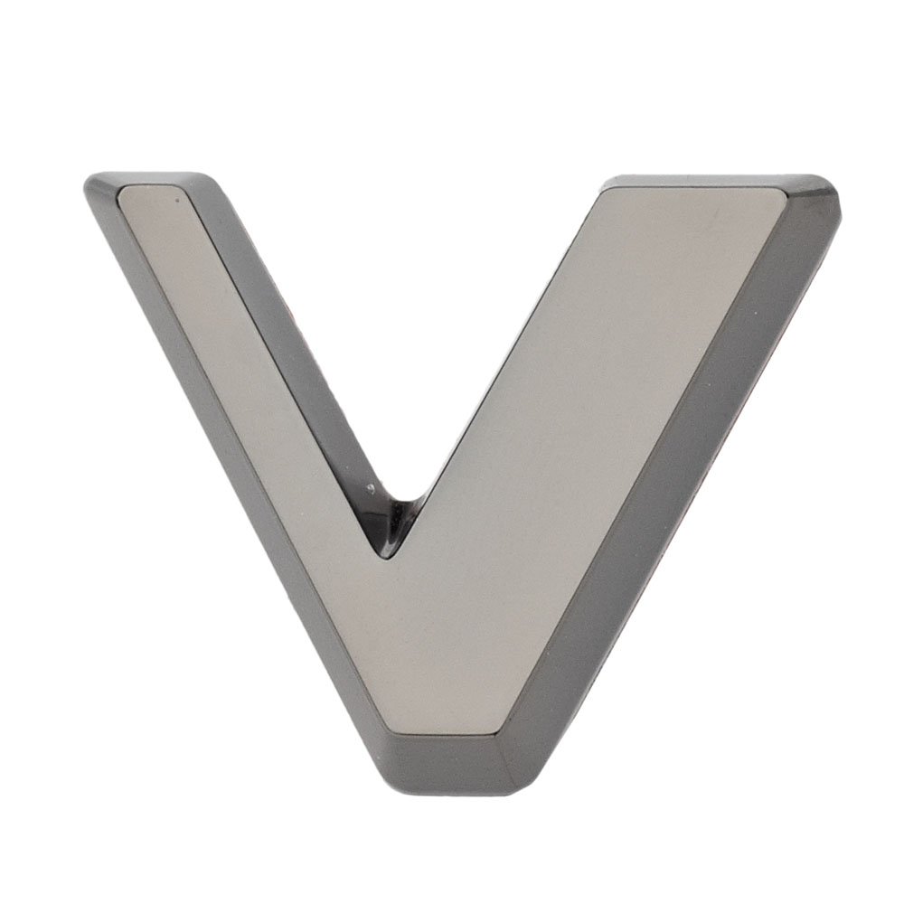 Luxbling Auto Chrom 3D Buchstabe - schwarz - V Luxbling Auto Chrom 3D Buchstabe - schwarz - V von Luxbling
