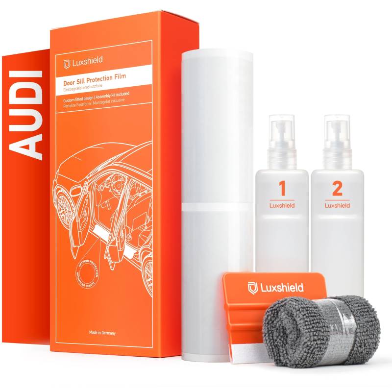 Luxshield Auto Einstiegsleisten Schutz für Audi Q3 Sportback F3 I 2019-2025 - Schutzfolie Autotür Zubehör Zierleisten Lackschutzfolie Transparent von Luxshield