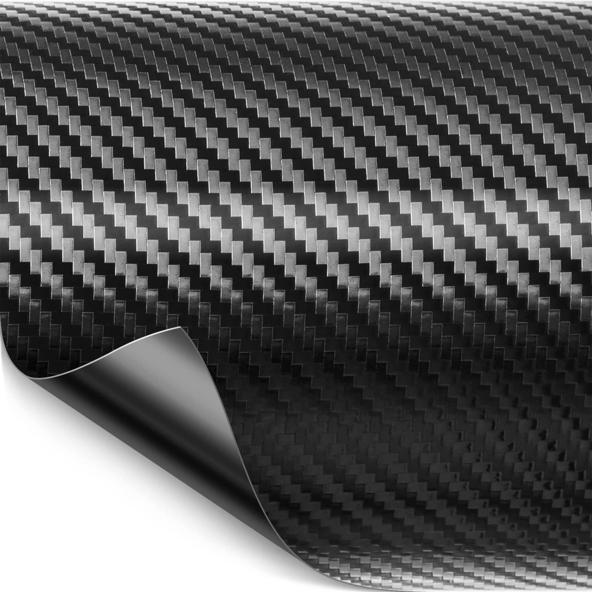 Luxshield Carbon Folie 12x300cm für Auto, Motorrad, Bike - selbstklebend, Meterware aus DE von Luxshield
