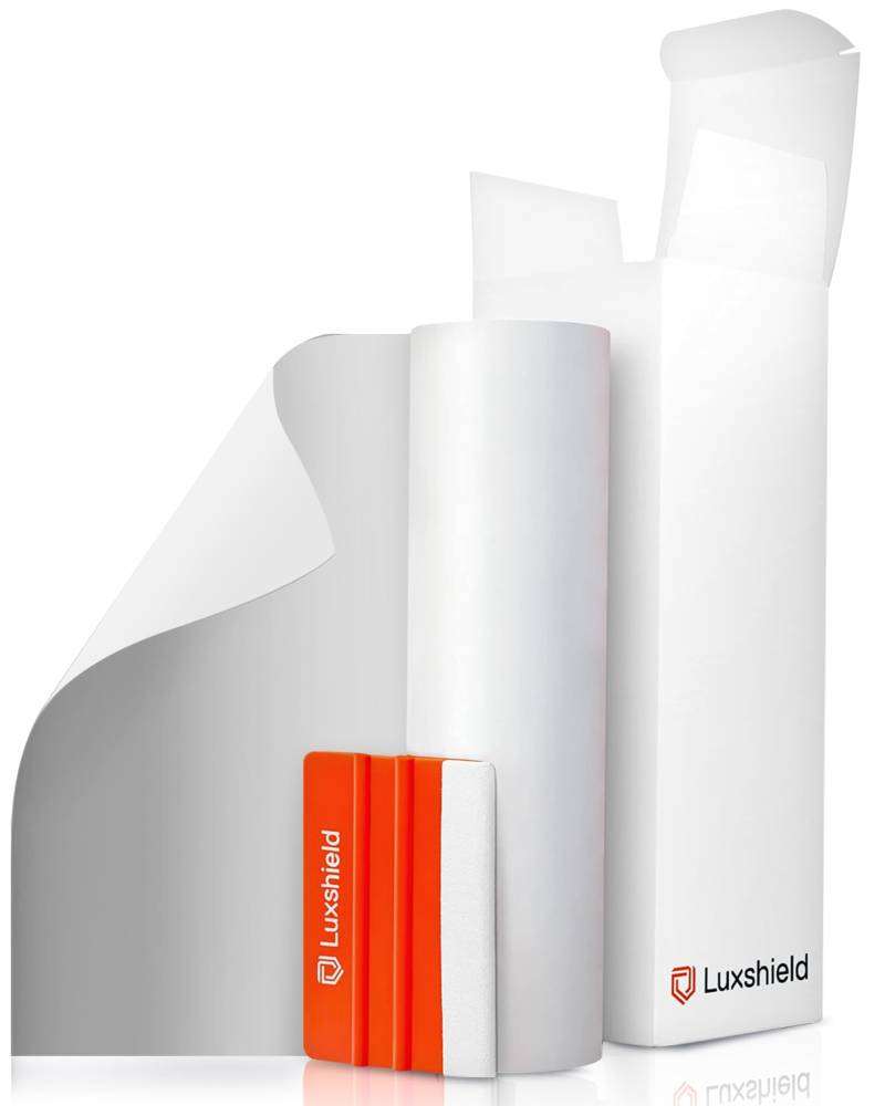 Luxshield Lackschutzfolie 30x300cm für Auto, Motorrad, Bike - Schutzfolie transparent matt, selbstklebend, Meterware aus DE von Luxshield