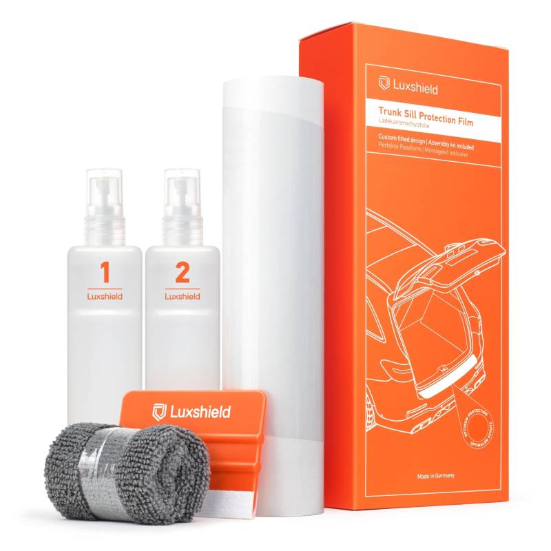 Luxshield Ladekantenschutz Folie für Cupra Ateca I 2018-2025 - Stoßstangenschutz, Kratzschutz, Lackschutzfolie - Transparent von Luxshield