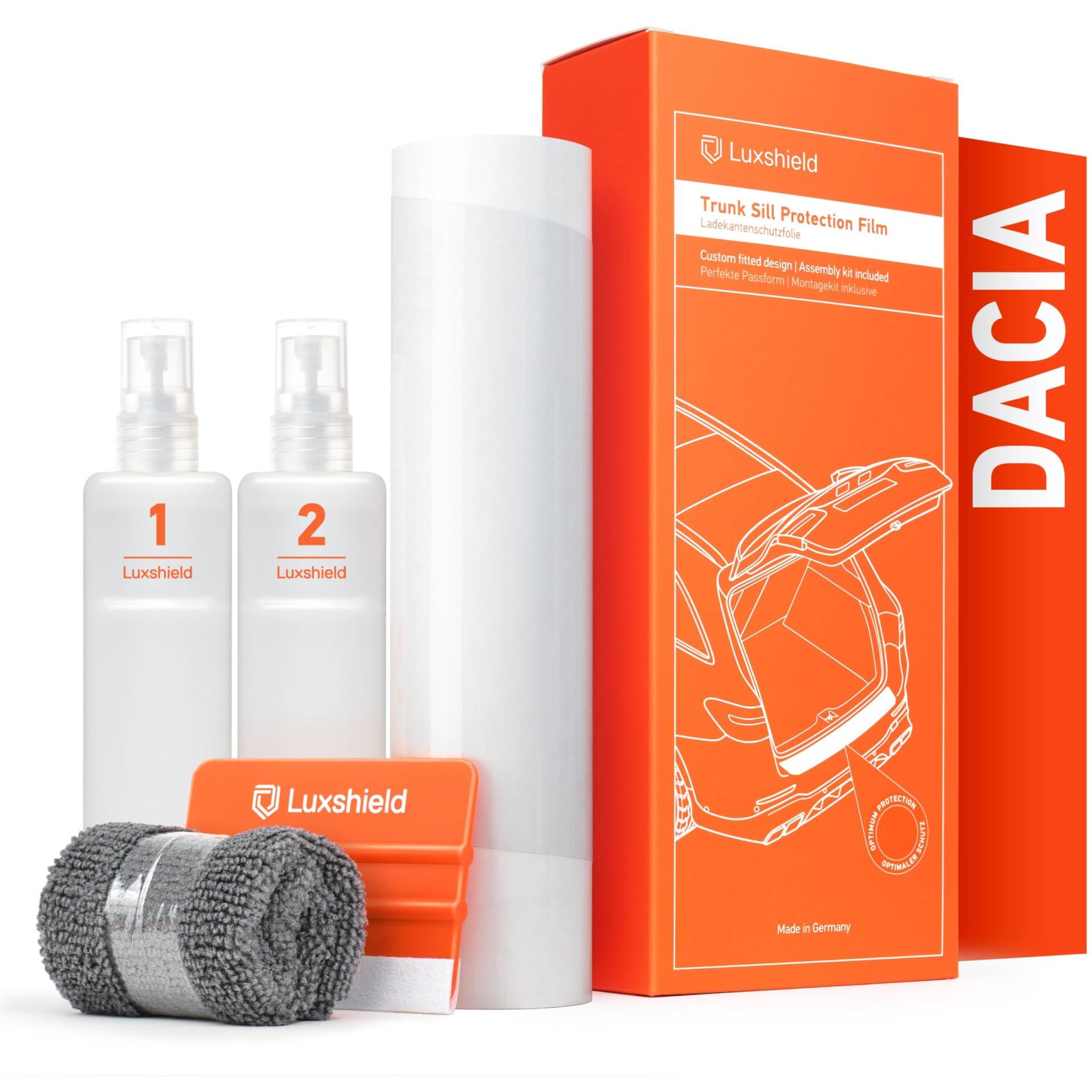 Luxshield Ladekantenschutz Folie für Dacia Spring BBG I 2021-2024 - Stoßstangenschutz, Kratzschutz, Lackschutzfolie - Transparent Luxshield Ladekantenschutz Folie für Dacia Spring BBG I 2021-2024 - Stoßstangenschutz, Kratzschutz, Lackschutzfolie - Transparent von Luxshield