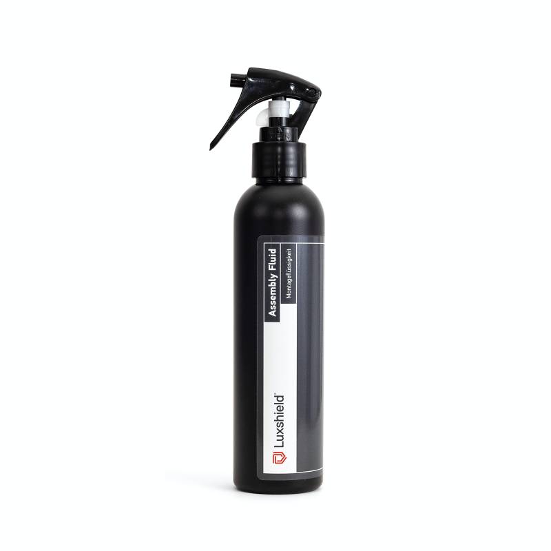 Luxshield Montageflüssigkeit für Selbstklebende Folien, Fensterfolie, Lackschutzfolie 200ml von Luxshield