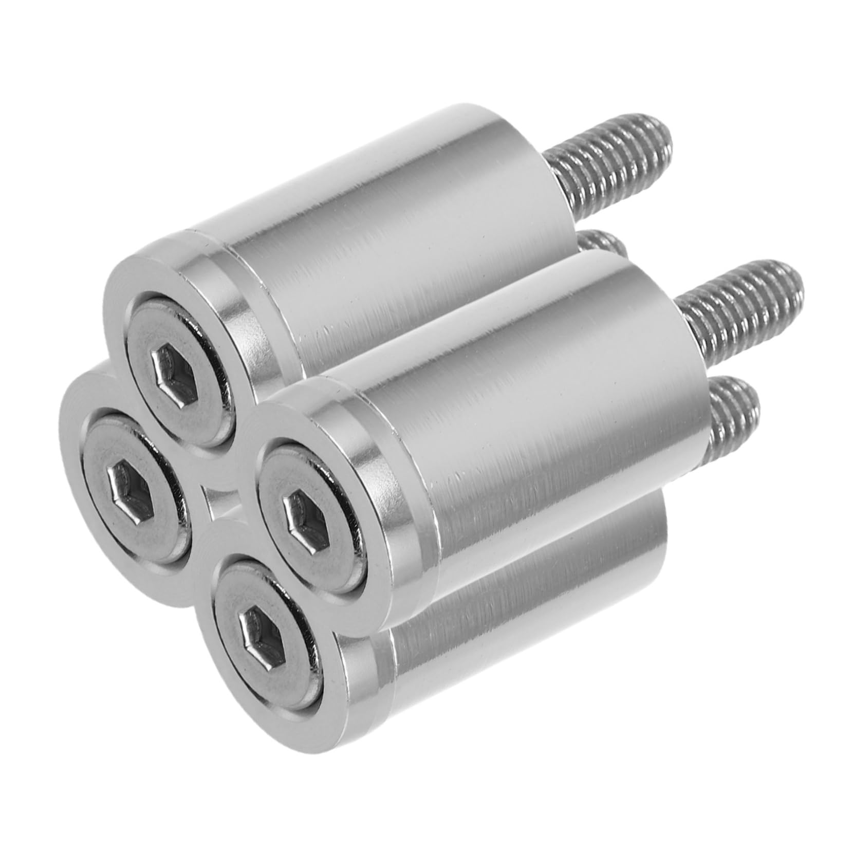Luxshiny 1 Satz Erhöhung der Abdeckungshöhe Haubenabstandshalter Motorhaubenerhöhung Haubenbelüftungssteg auto versorgung Abstandshalter für Haubenerhöhung Auto-Motor-Pad Aluminiumlegierung von Luxshiny