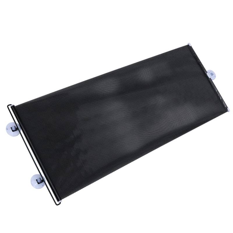 Luxshiny 1 Satz Saugnapfbecher - Sonnenschutz für Fahrzeug Vorhang Auto seitenfenster Sonnenschutz tragbar Jalousien für Autos Fensterrollo Auto PVC Black von Luxshiny