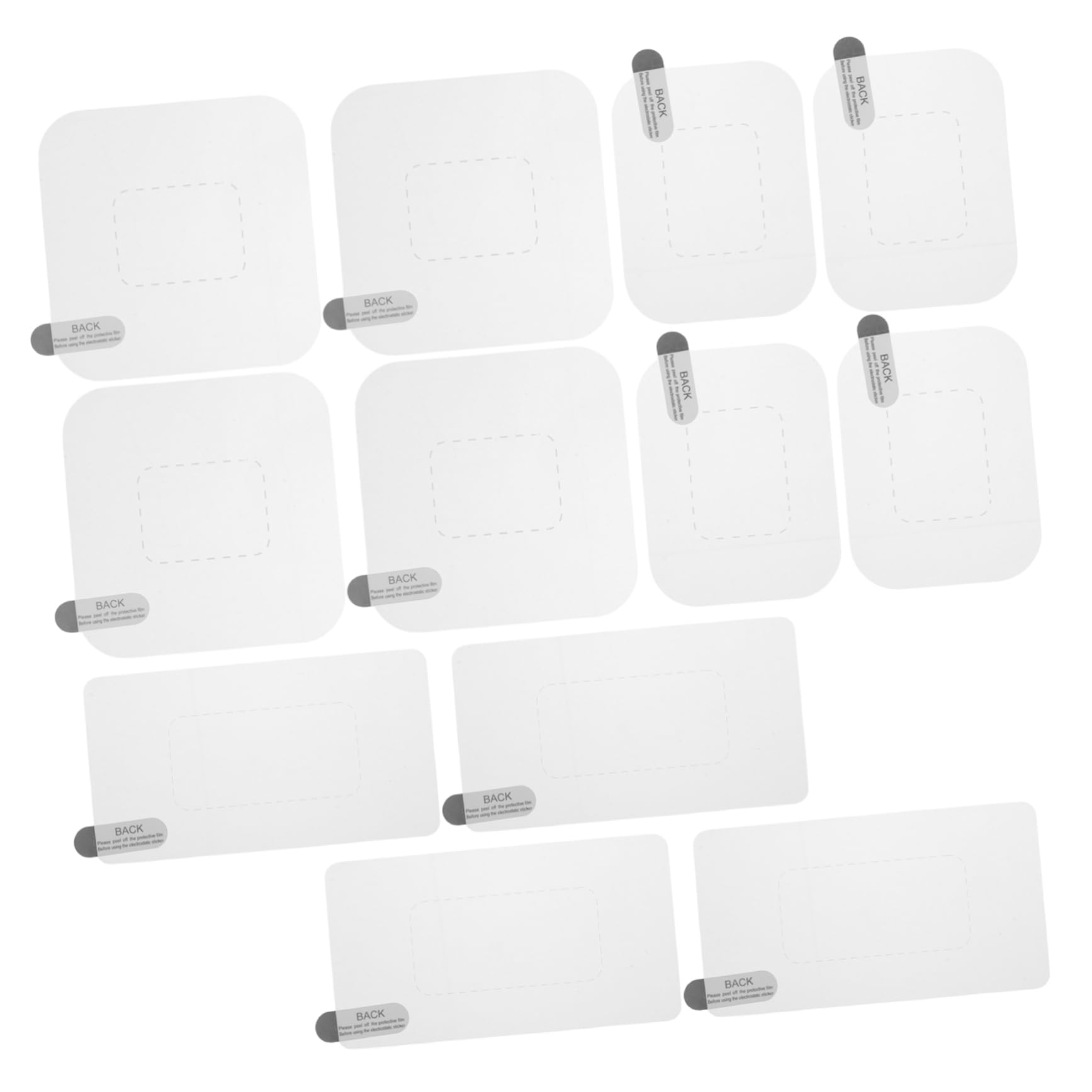Luxshiny 12 Blatt Aufkleber für Fahrtenschreiber Windschutzscheibenaufkleberfolie Windschutzscheibenfolienaufkleber Statische Dashcam-Aufkleber Dashcam-Fensterfolie das Haustier Transparent Luxshiny 12 Blatt Aufkleber für Fahrtenschreiber Windschutzscheibenaufkleberfolie Windschutzscheibenfolienaufkleber Statische Dashcam-Aufkleber Dashcam-Fensterfolie das Haustier Transparent von Luxshiny