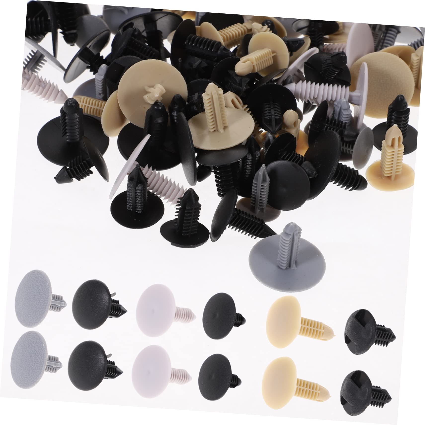 Luxshiny 1Satz Kfz Nylonclip Auto Retainer Clips für Stoßfänger Türverkleidung und Dekorative Platten Langlebiges und Leichtes Nylonmaterial für Fahrzeugreparaturen von Luxshiny
